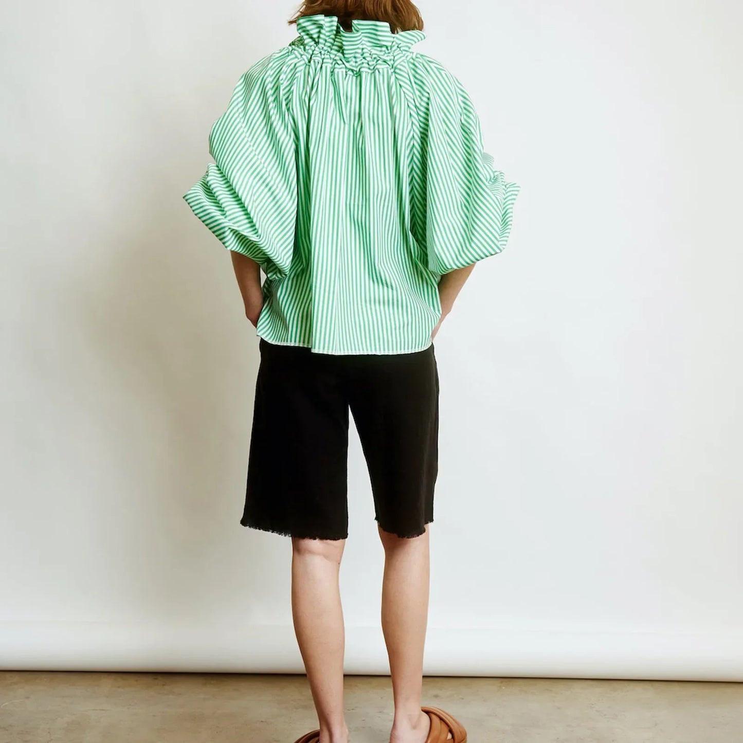 | Puffed Cotton Blouse