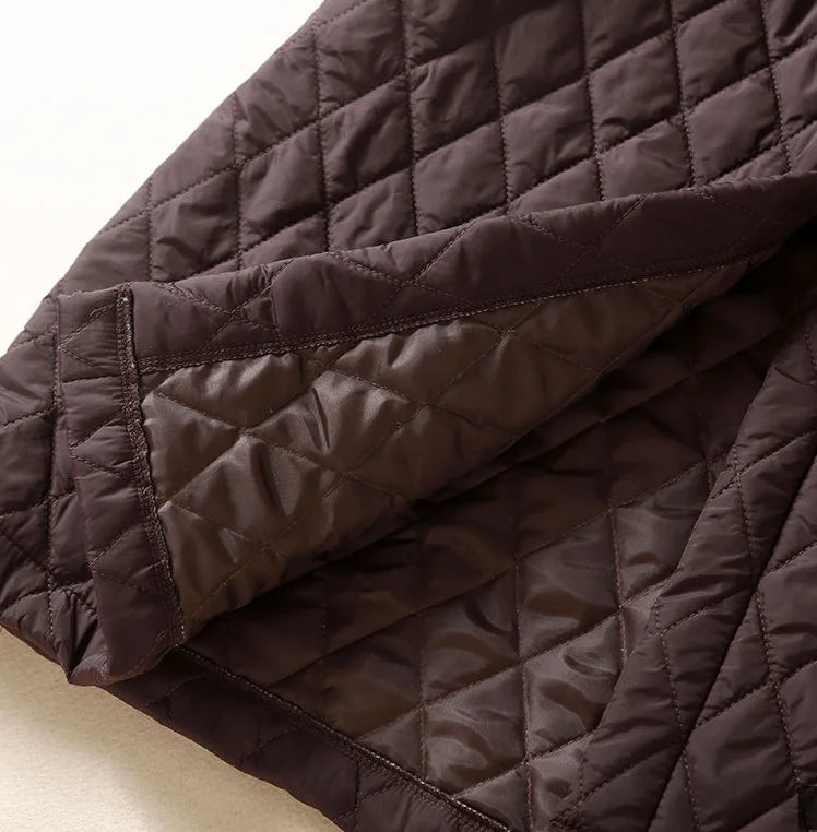 | Quilted Long Coat