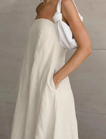 Jackie Linen Dress