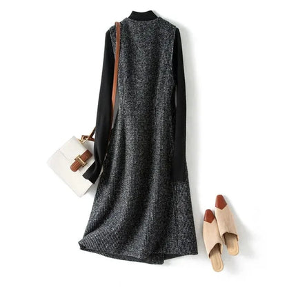 | Textured Wrap Vest