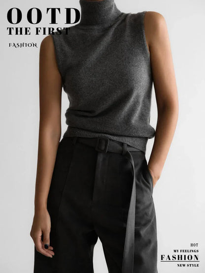 | High-Neck Vest