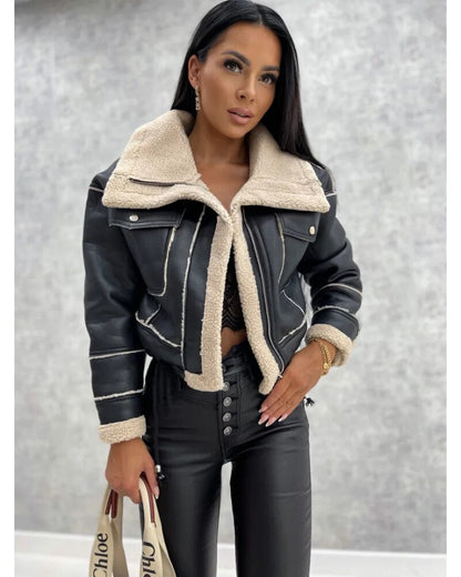 Maeve芒鈥?| STYLISH LEATHER JACKET