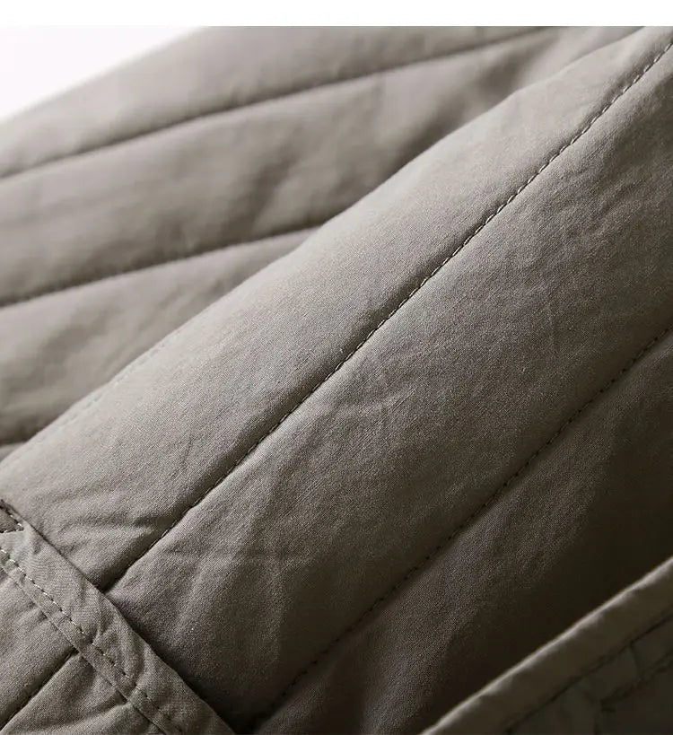 | Quilted Hooded Coat