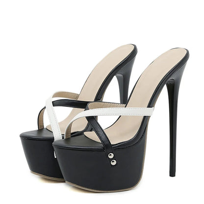 Peep Toe 16CM Slippers