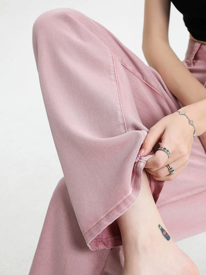 | Pink Denim Jeans