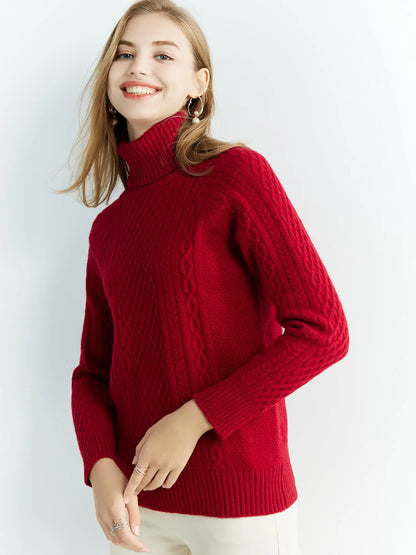 | Cable-Knit Classic Sweater
