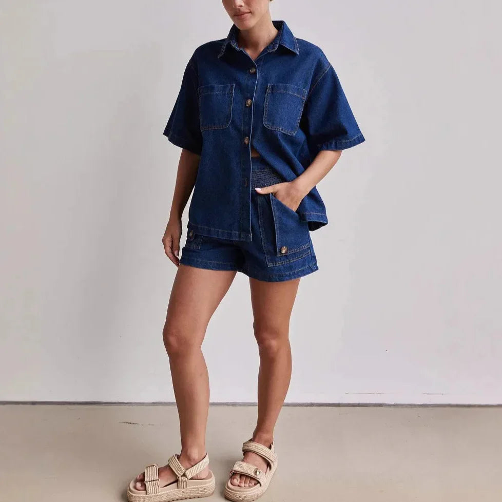 | 100% Cotton Denim Set