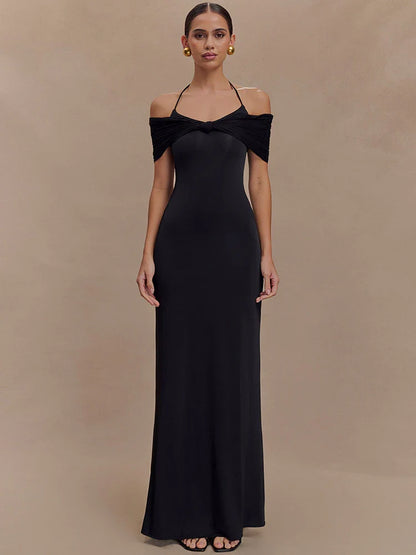 Strapless Sleeveless Club Long Bodycon Dress