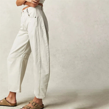 | Barrel-Leg Denim