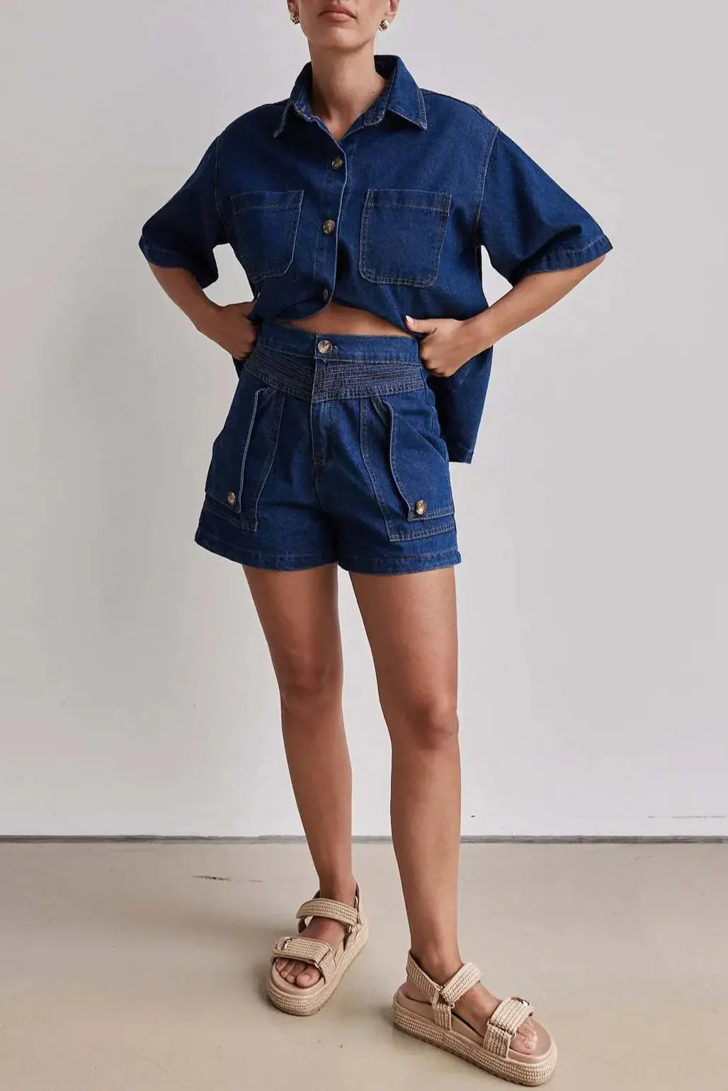 | 100% Cotton Denim Set