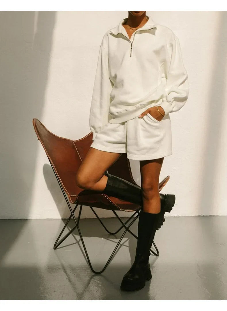 | Half-Zip Sweatshirt