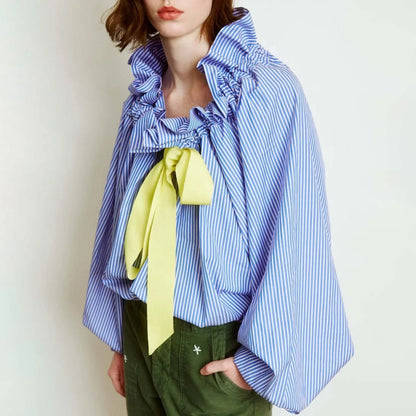 | Puffed Cotton Blouse