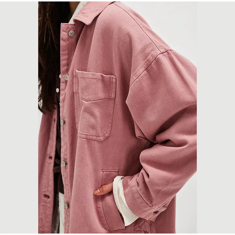 | Washed Denim Jacket