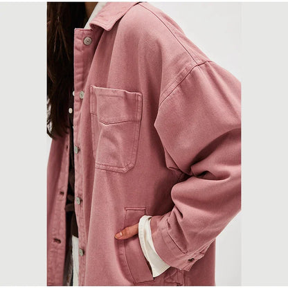 | Washed Denim Jacket