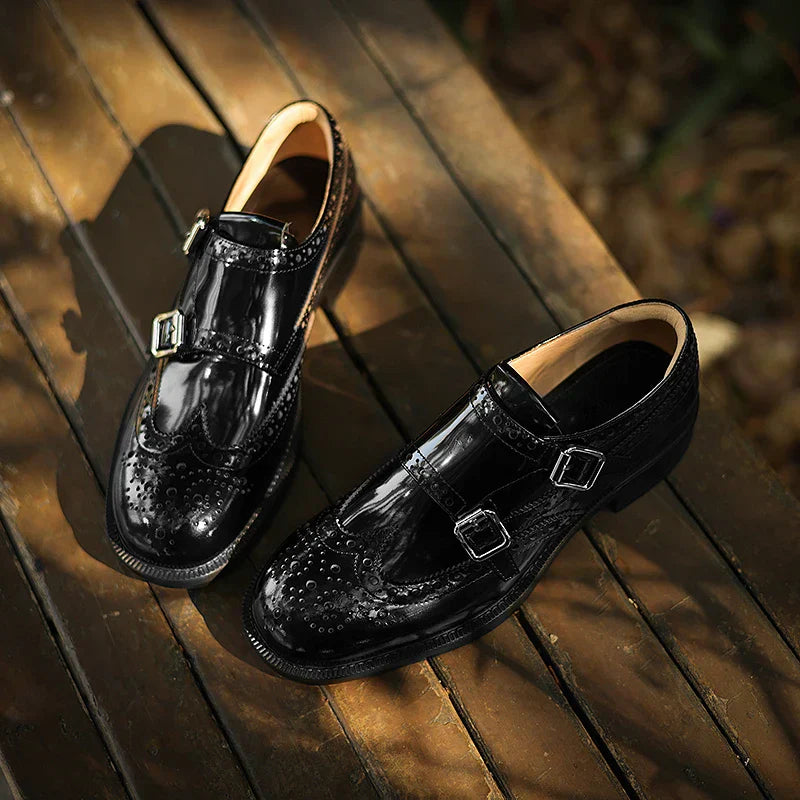 | Leather Penny Loafers