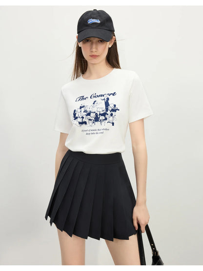 Pure Cotton Minimalist Loose T-shirt