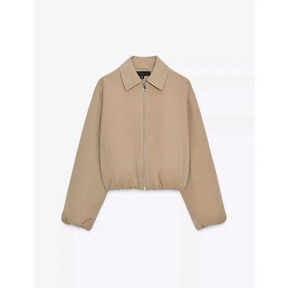 | Zip Puffy Jacket