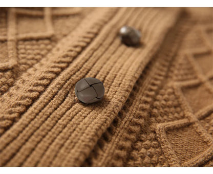 | Cable Knit Cardigan