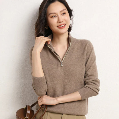 | Cashmere Half-Zip