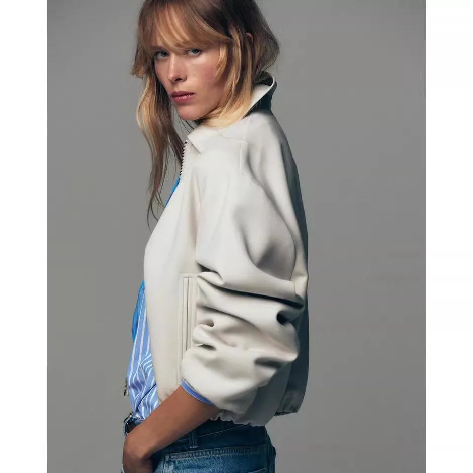 | Zip Puffy Jacket
