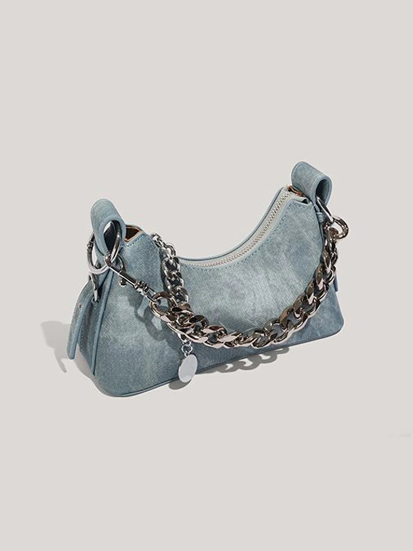 | Denim Chain Bag
