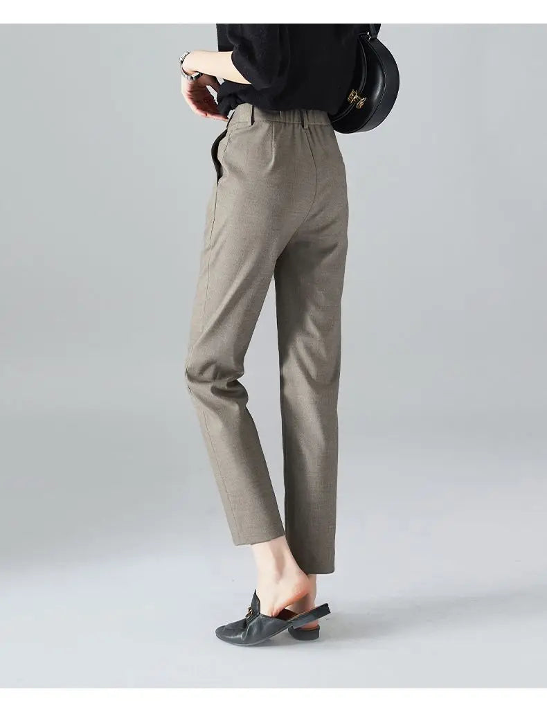 | High-Waist Trousers