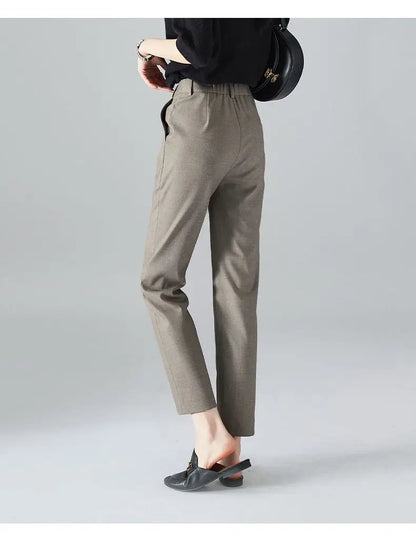 | High-Waist Trousers