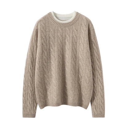 | Cable Cashmere Sweater
