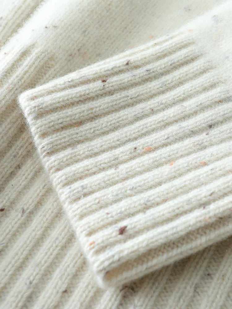 | Cashmere Zip Cardigan