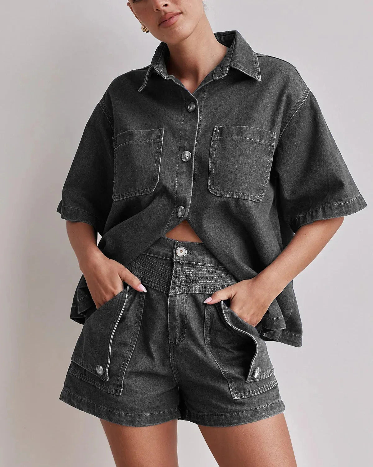 | 100% Cotton Denim Set