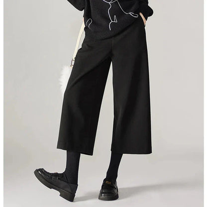 | Woolen Wide Leg Pants