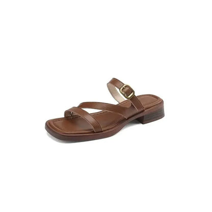 | Strap Slide Sandals