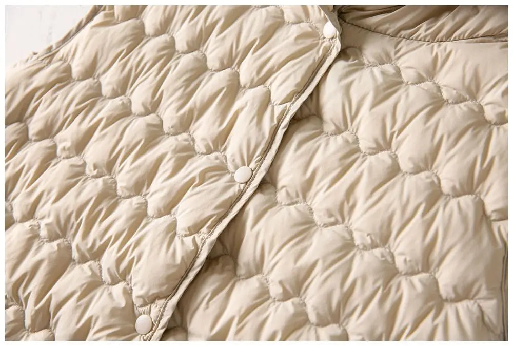 | Puffer Vest in Gold