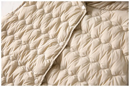 | Puffer Vest in Gold