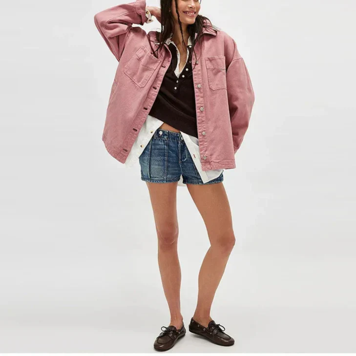 | Washed Denim Jacket