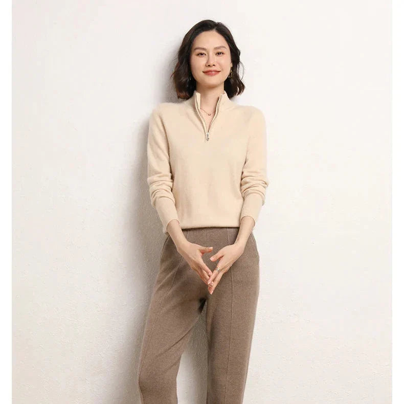 | Cashmere Half-Zip