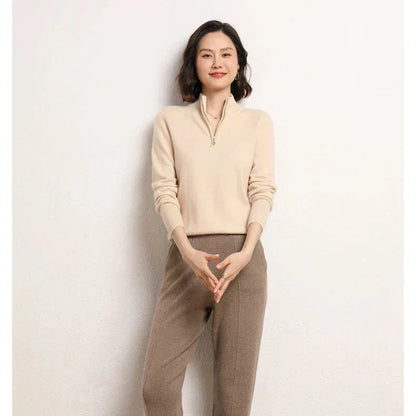 | Cashmere Half-Zip