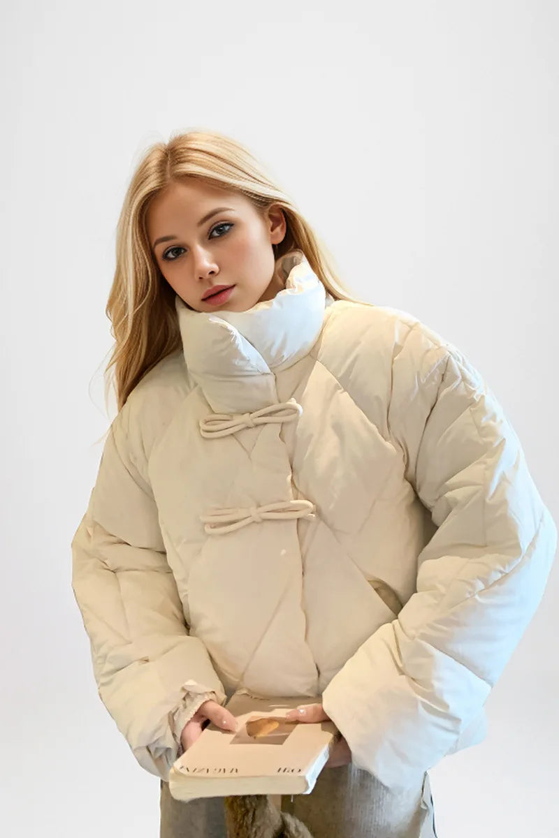 Queen Bow Puffer Jacket