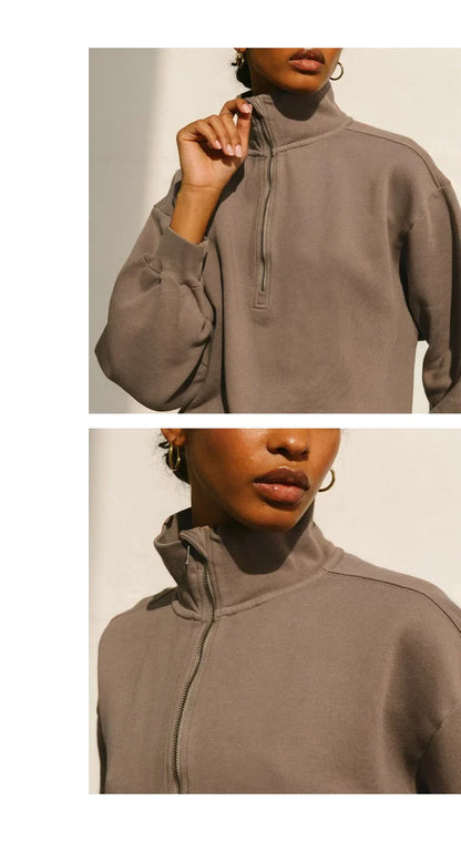 | Half-Zip Sweatshirt