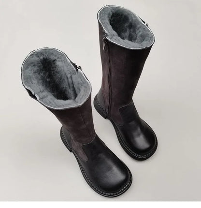 | Shearling Riding Boots