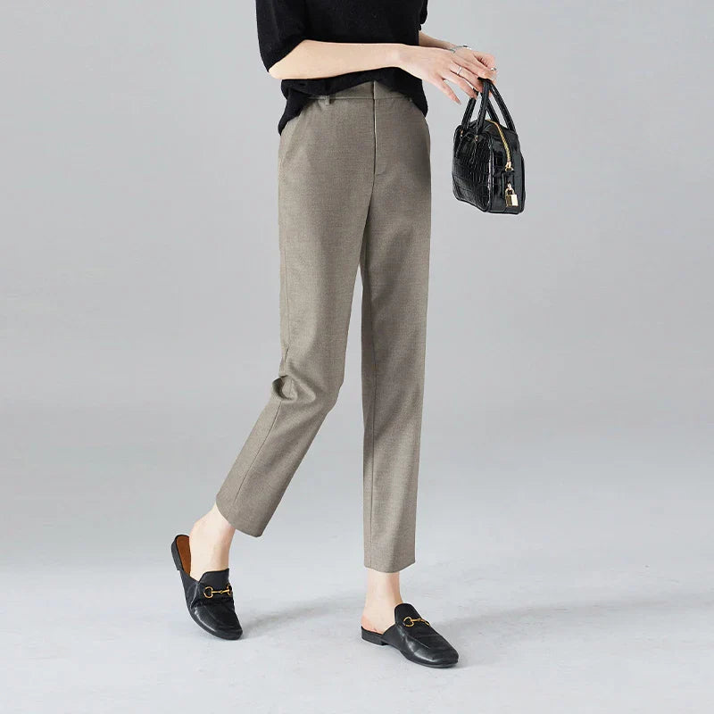 | High-Waist Trousers