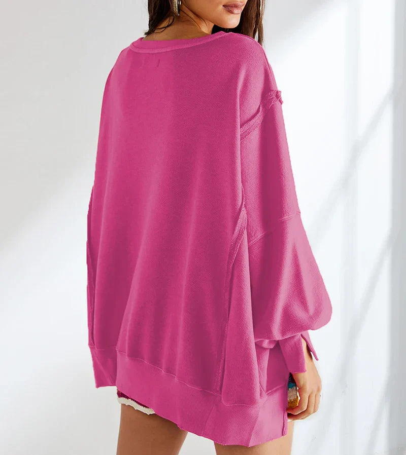 | Oversized Sweater in Maplewood