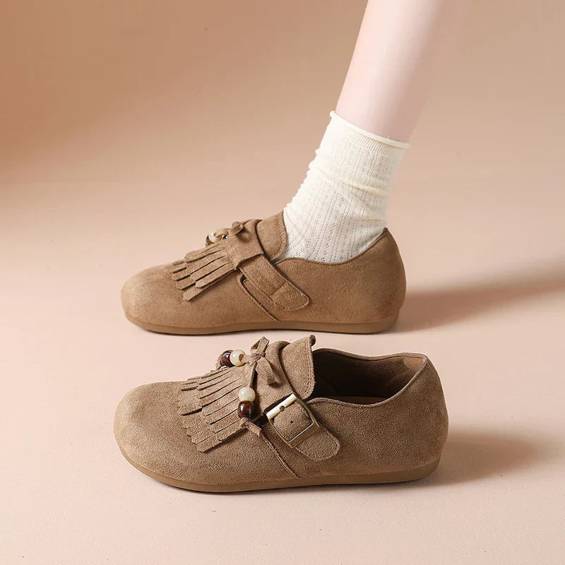 | Fringe Bead Loafers