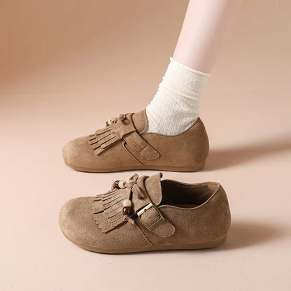 | Fringe Bead Loafers