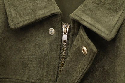| Women's Suede Bomber