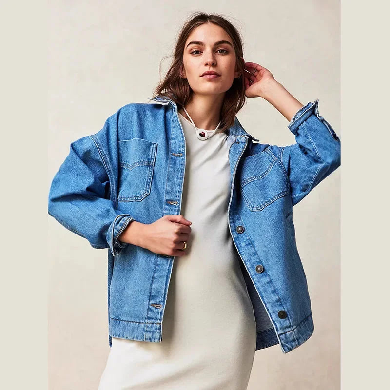 | Washed Denim Jacket