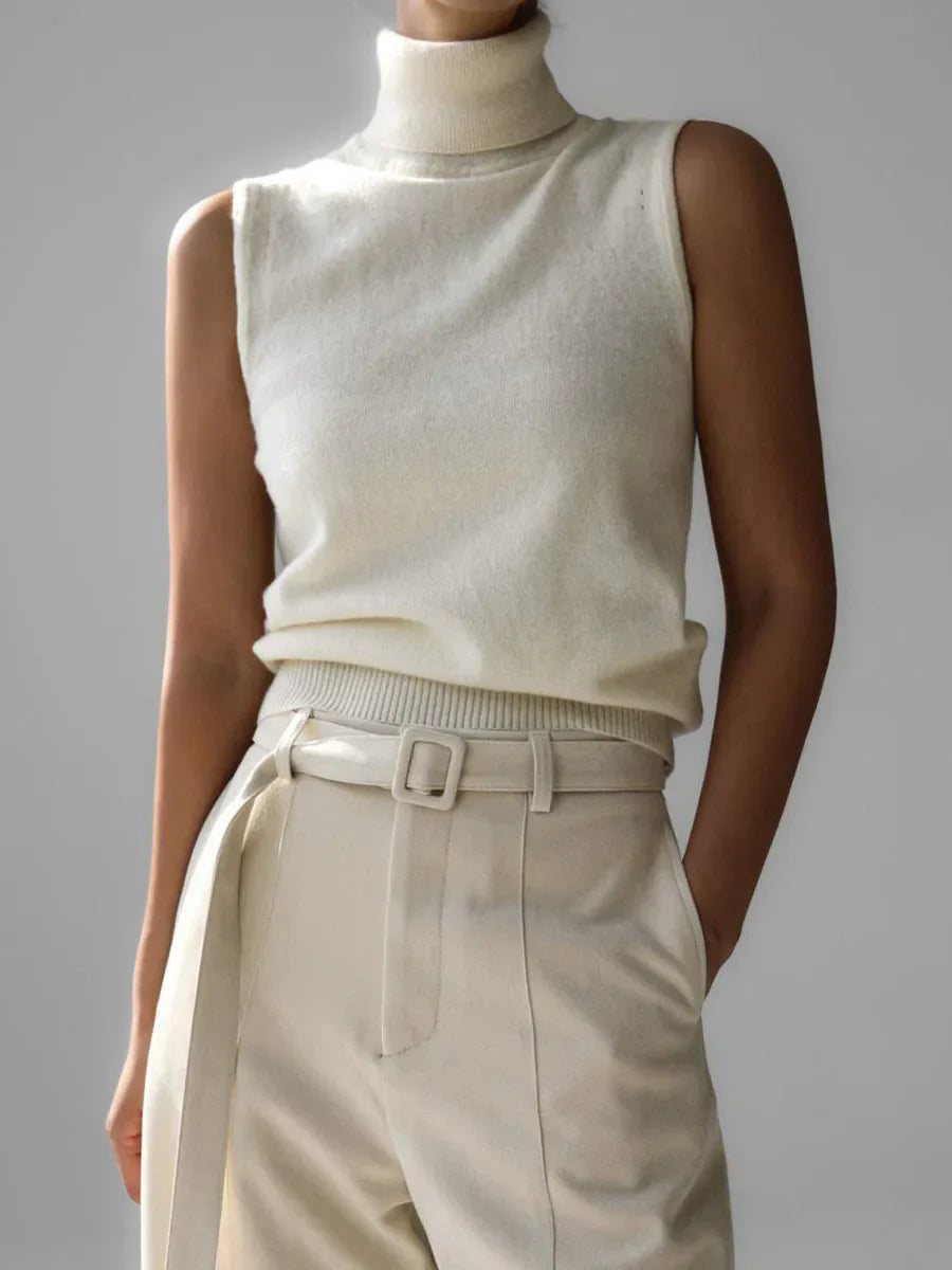 | High-Neck Vest