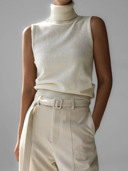 | High-Neck Vest
