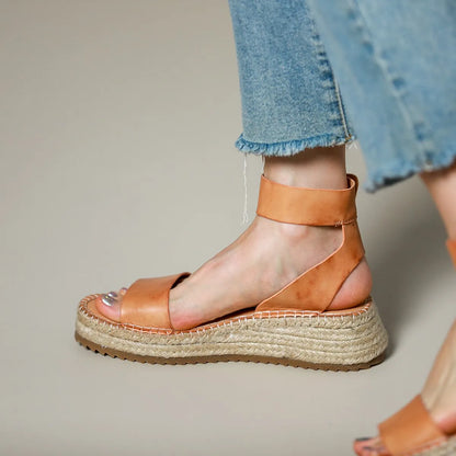 | Women's Leather Strap Sandals