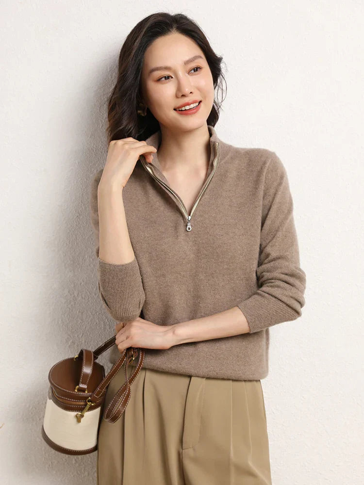 | Cashmere Half-Zip